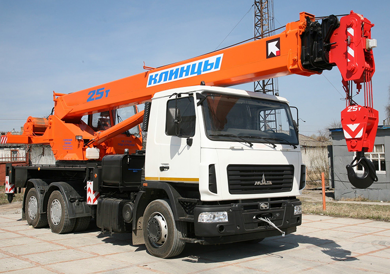 Аренда автокрана 25 тонн
